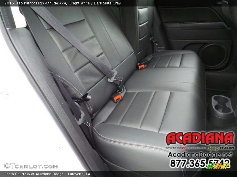 Bright White / Dark Slate Gray 2016 Jeep Patriot High Altitude 4x4