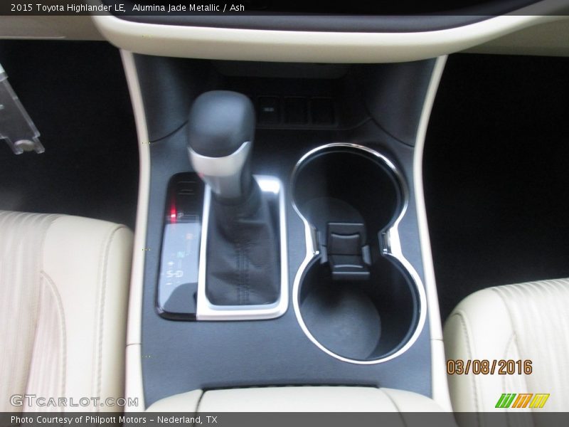Alumina Jade Metallic / Ash 2015 Toyota Highlander LE