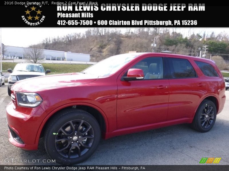 Redline 2 Coat Pearl / Black 2016 Dodge Durango R/T