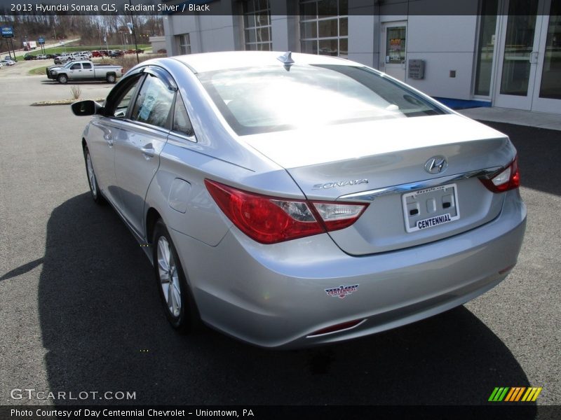Radiant Silver / Black 2013 Hyundai Sonata GLS