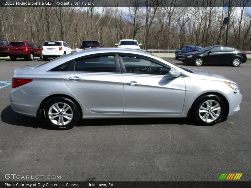 Radiant Silver / Black 2013 Hyundai Sonata GLS