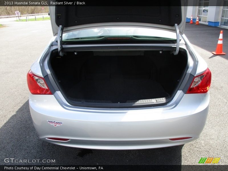 Radiant Silver / Black 2013 Hyundai Sonata GLS