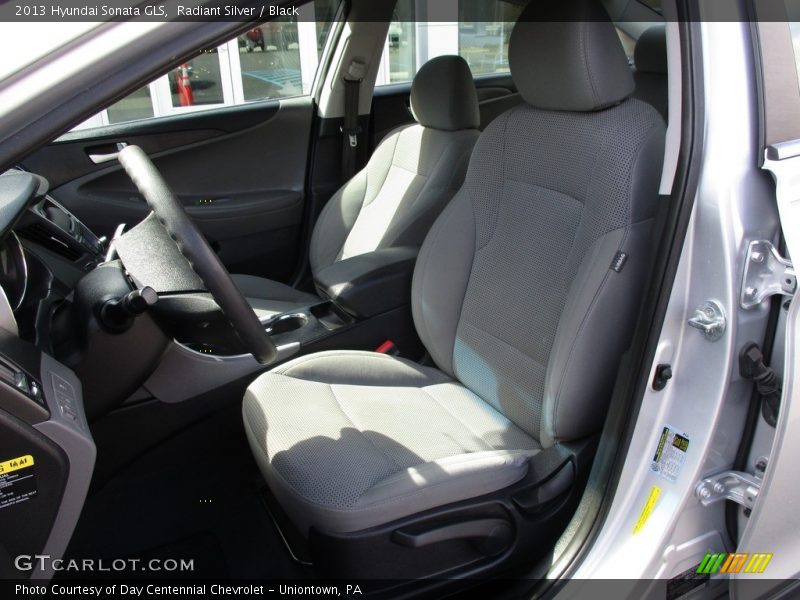 Radiant Silver / Black 2013 Hyundai Sonata GLS