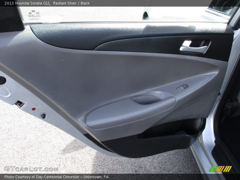 Radiant Silver / Black 2013 Hyundai Sonata GLS