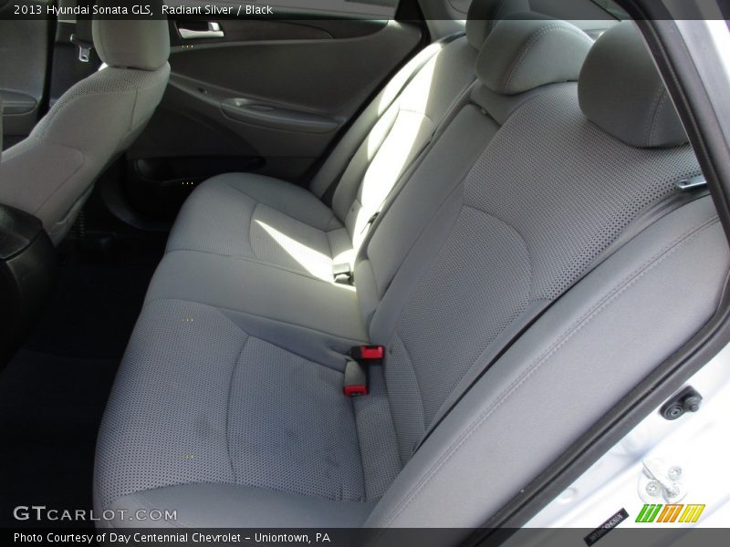 Radiant Silver / Black 2013 Hyundai Sonata GLS