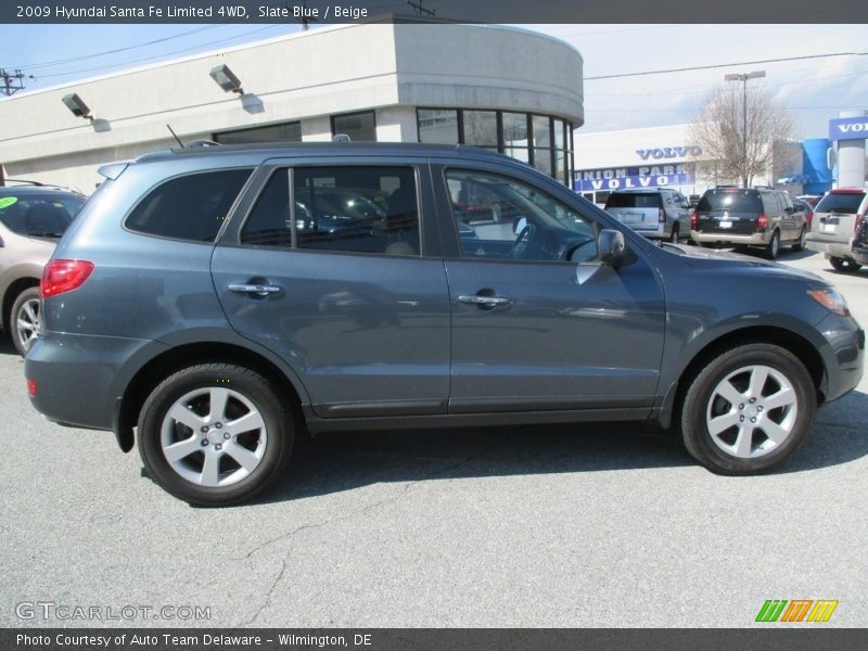 Slate Blue / Beige 2009 Hyundai Santa Fe Limited 4WD