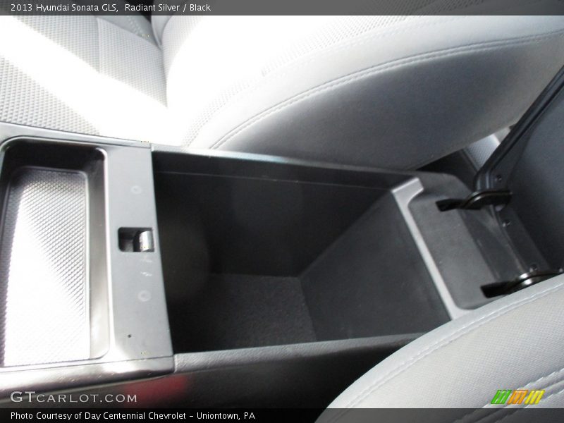 Radiant Silver / Black 2013 Hyundai Sonata GLS