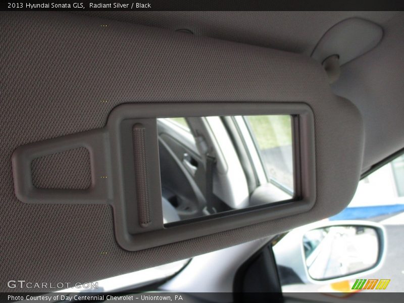 Radiant Silver / Black 2013 Hyundai Sonata GLS