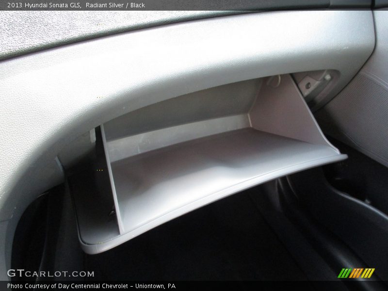 Radiant Silver / Black 2013 Hyundai Sonata GLS