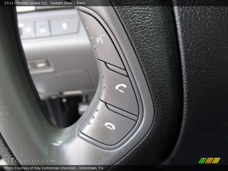 Radiant Silver / Black 2013 Hyundai Sonata GLS