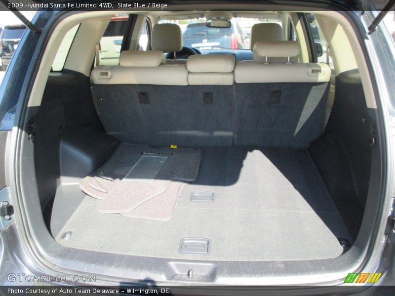 Slate Blue / Beige 2009 Hyundai Santa Fe Limited 4WD