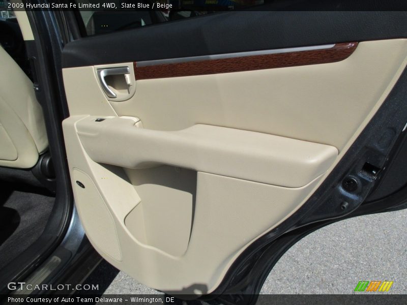 Slate Blue / Beige 2009 Hyundai Santa Fe Limited 4WD