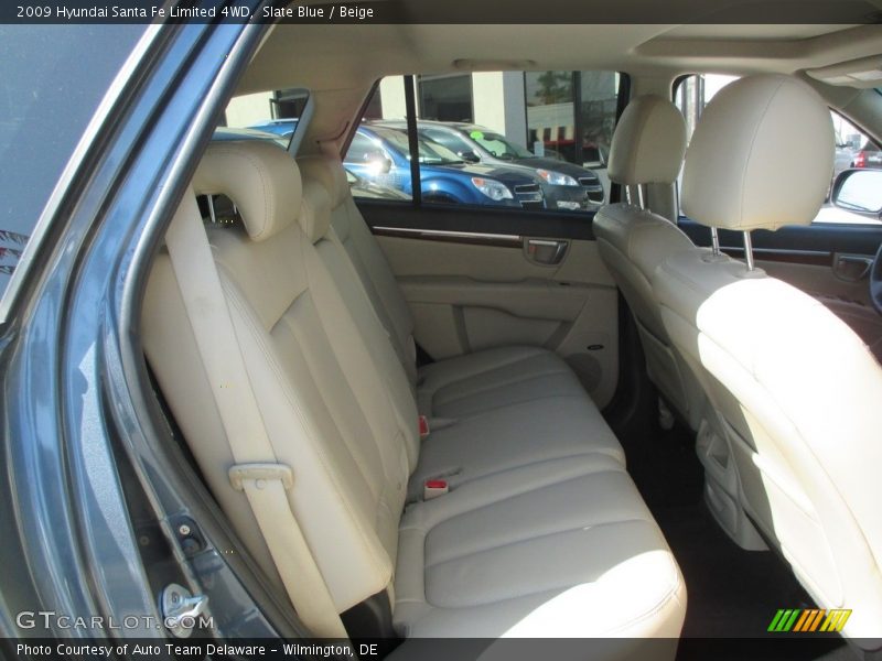 Slate Blue / Beige 2009 Hyundai Santa Fe Limited 4WD