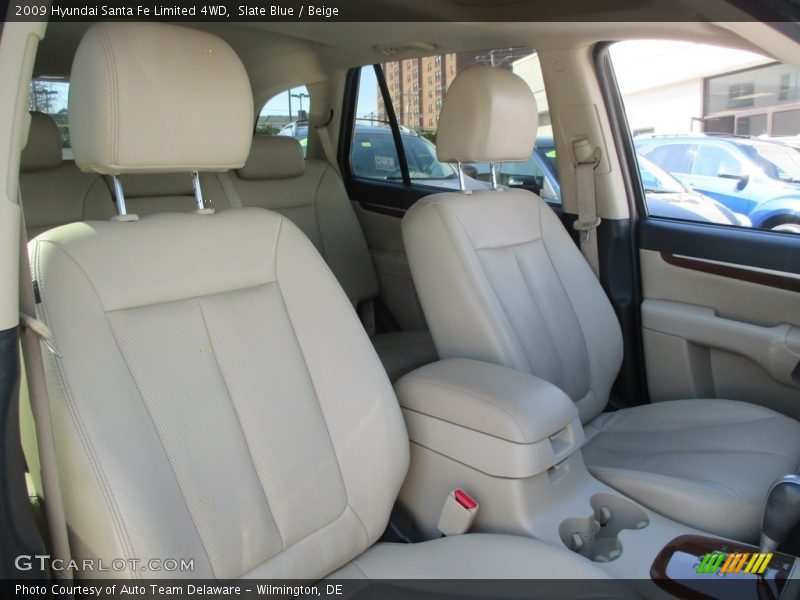 Slate Blue / Beige 2009 Hyundai Santa Fe Limited 4WD
