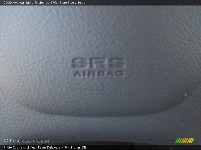 Slate Blue / Beige 2009 Hyundai Santa Fe Limited 4WD