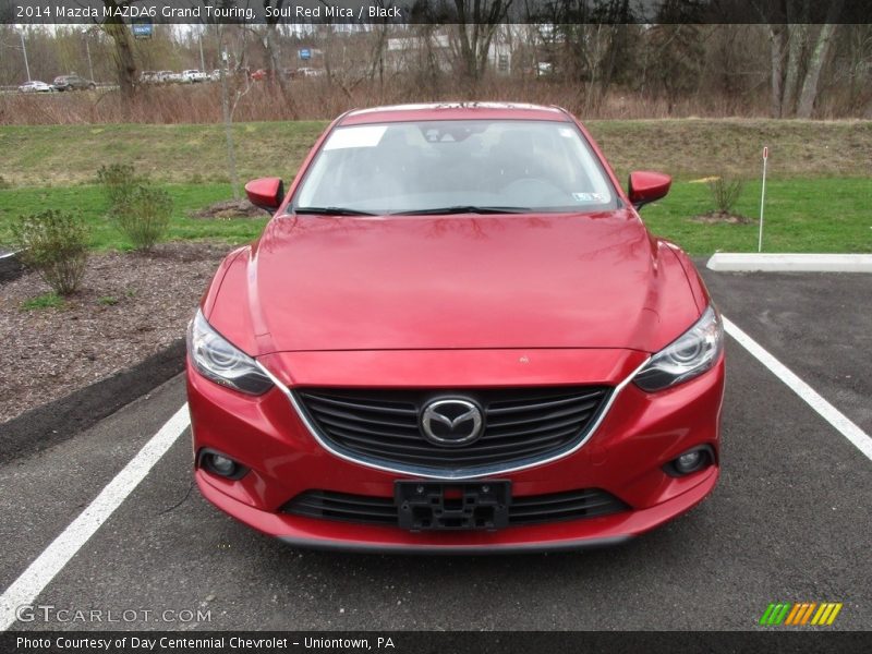 Soul Red Mica / Black 2014 Mazda MAZDA6 Grand Touring