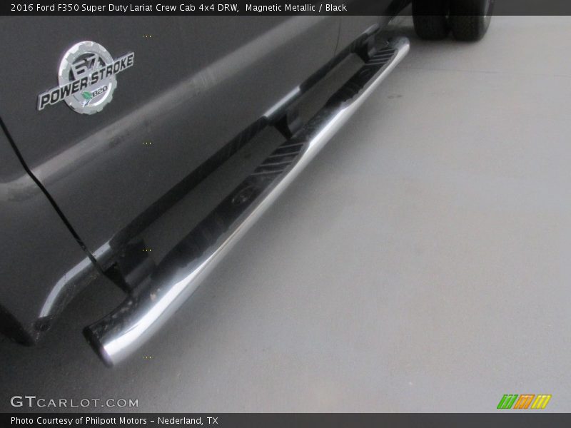 Magnetic Metallic / Black 2016 Ford F350 Super Duty Lariat Crew Cab 4x4 DRW