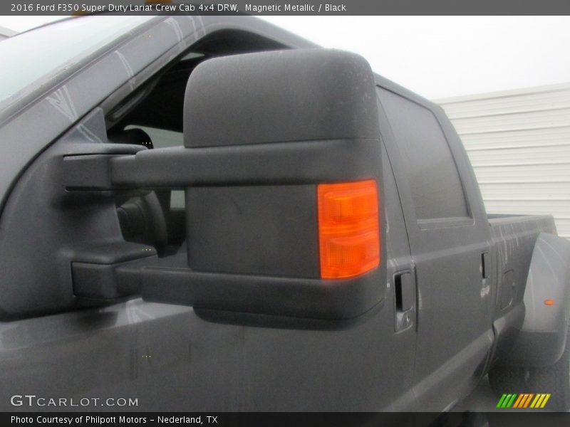 Magnetic Metallic / Black 2016 Ford F350 Super Duty Lariat Crew Cab 4x4 DRW