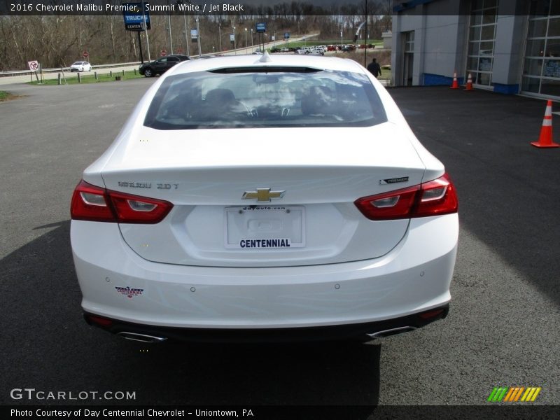 Summit White / Jet Black 2016 Chevrolet Malibu Premier
