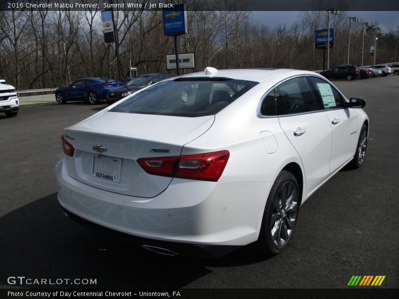 Summit White / Jet Black 2016 Chevrolet Malibu Premier