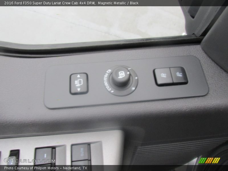 Magnetic Metallic / Black 2016 Ford F350 Super Duty Lariat Crew Cab 4x4 DRW