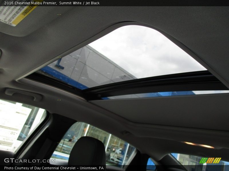 Summit White / Jet Black 2016 Chevrolet Malibu Premier