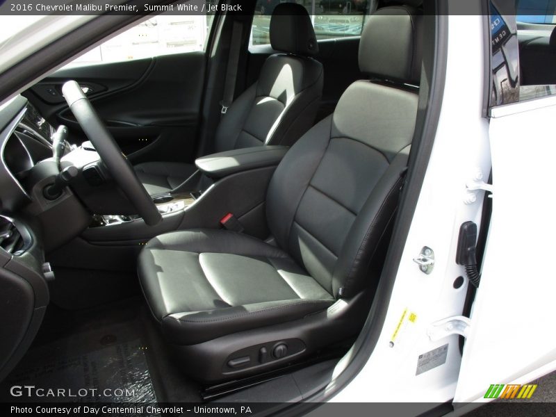 Summit White / Jet Black 2016 Chevrolet Malibu Premier