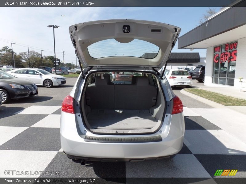 Brilliant Silver / Gray 2014 Nissan Rogue Select S