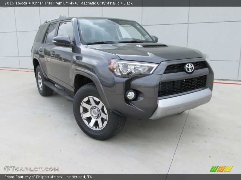 Magnetic Gray Metallic / Black 2016 Toyota 4Runner Trail Premium 4x4