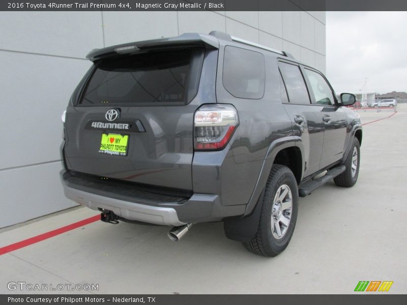 Magnetic Gray Metallic / Black 2016 Toyota 4Runner Trail Premium 4x4