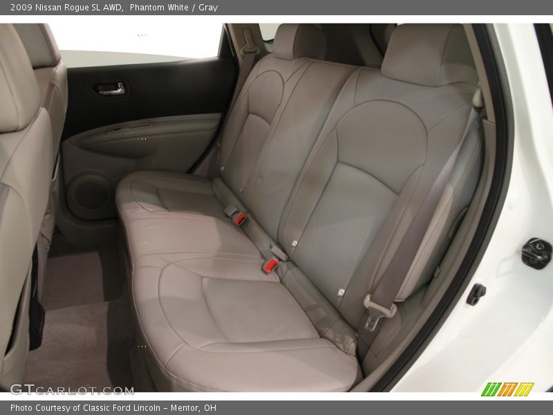 Phantom White / Gray 2009 Nissan Rogue SL AWD
