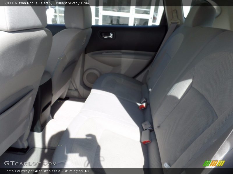 Brilliant Silver / Gray 2014 Nissan Rogue Select S