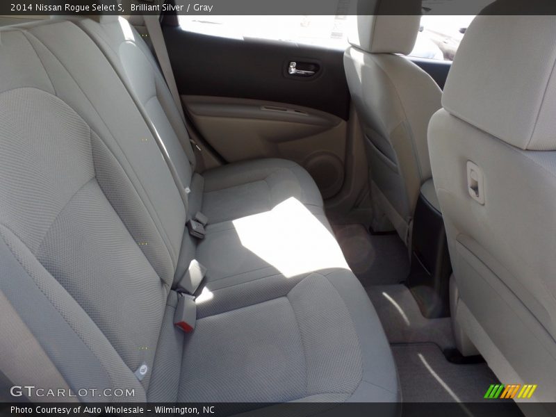 Brilliant Silver / Gray 2014 Nissan Rogue Select S