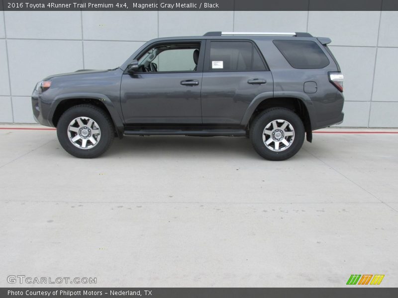 Magnetic Gray Metallic / Black 2016 Toyota 4Runner Trail Premium 4x4