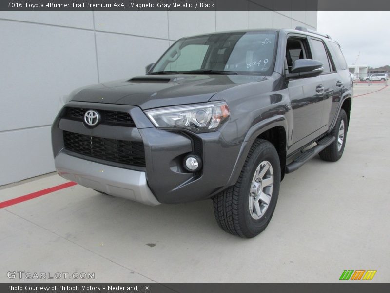 Magnetic Gray Metallic / Black 2016 Toyota 4Runner Trail Premium 4x4