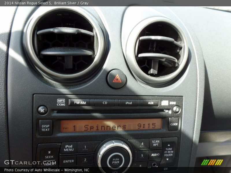 Brilliant Silver / Gray 2014 Nissan Rogue Select S