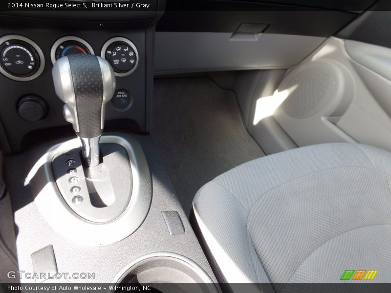 Brilliant Silver / Gray 2014 Nissan Rogue Select S