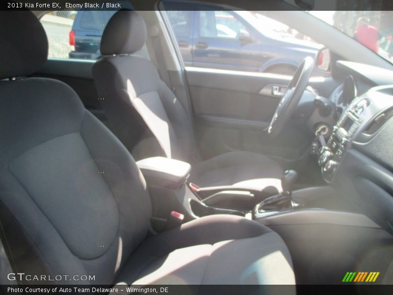 Ebony Black / Black 2013 Kia Forte EX