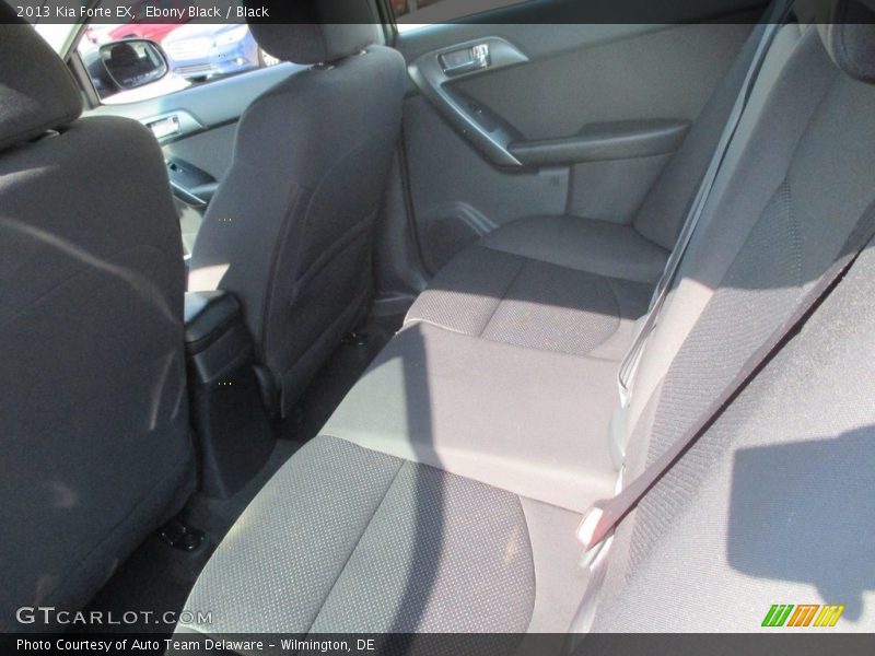Ebony Black / Black 2013 Kia Forte EX