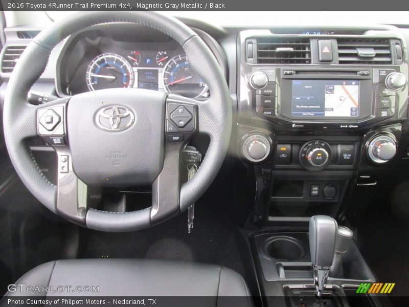 Magnetic Gray Metallic / Black 2016 Toyota 4Runner Trail Premium 4x4