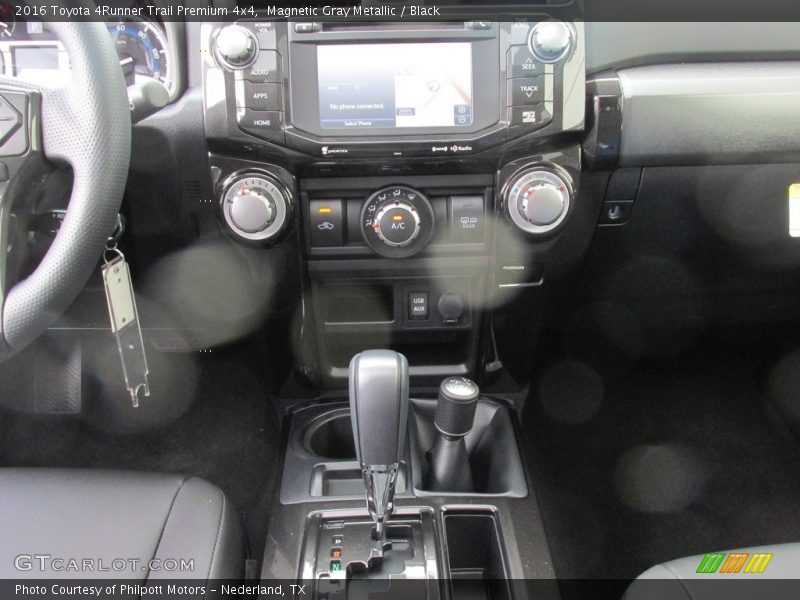 Magnetic Gray Metallic / Black 2016 Toyota 4Runner Trail Premium 4x4