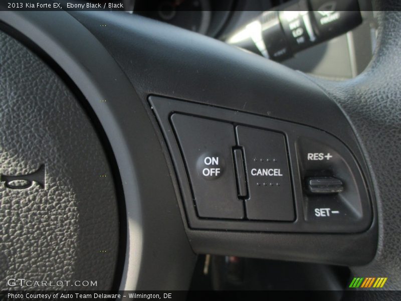 Ebony Black / Black 2013 Kia Forte EX