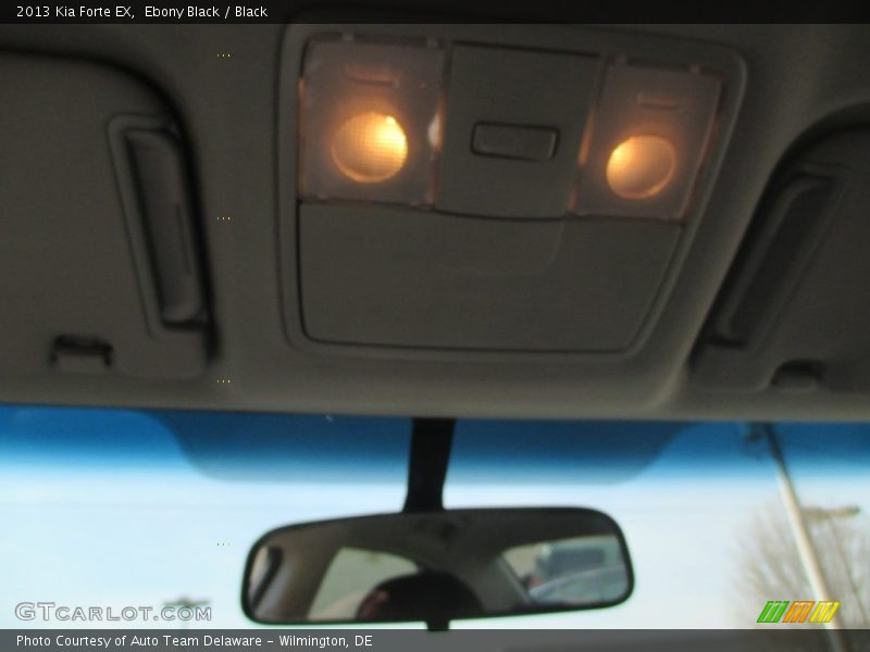 Ebony Black / Black 2013 Kia Forte EX