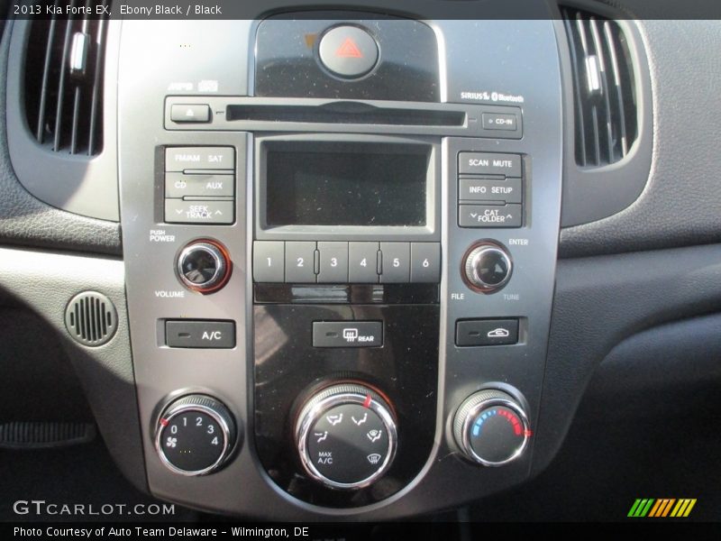 Ebony Black / Black 2013 Kia Forte EX