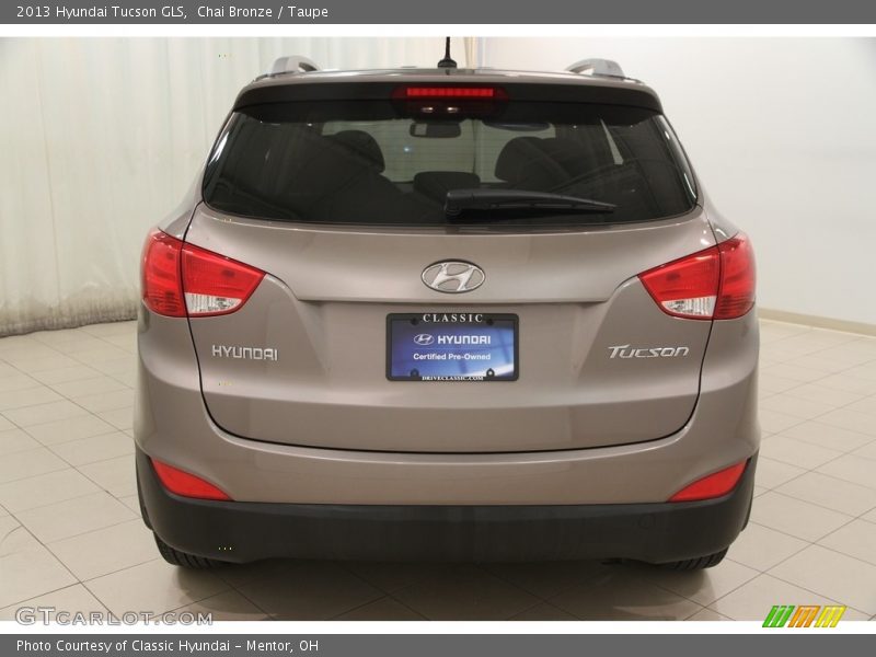 Chai Bronze / Taupe 2013 Hyundai Tucson GLS