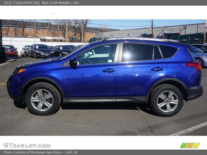 Blue Crush Metallic / Ash 2015 Toyota RAV4 XLE