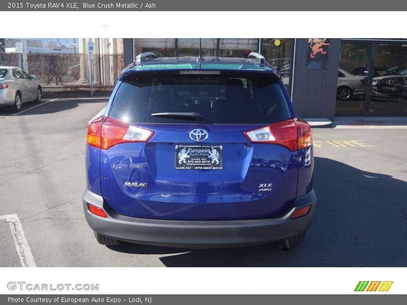 Blue Crush Metallic / Ash 2015 Toyota RAV4 XLE