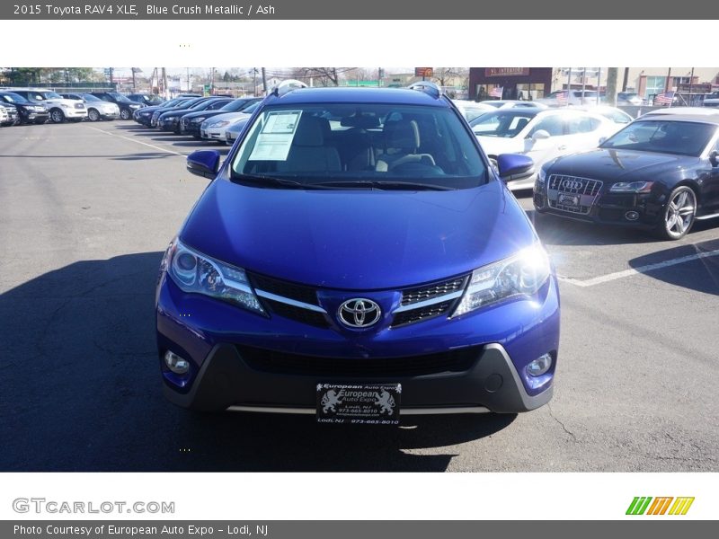 Blue Crush Metallic / Ash 2015 Toyota RAV4 XLE