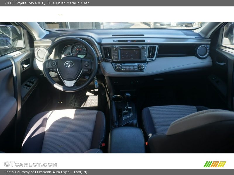 Blue Crush Metallic / Ash 2015 Toyota RAV4 XLE