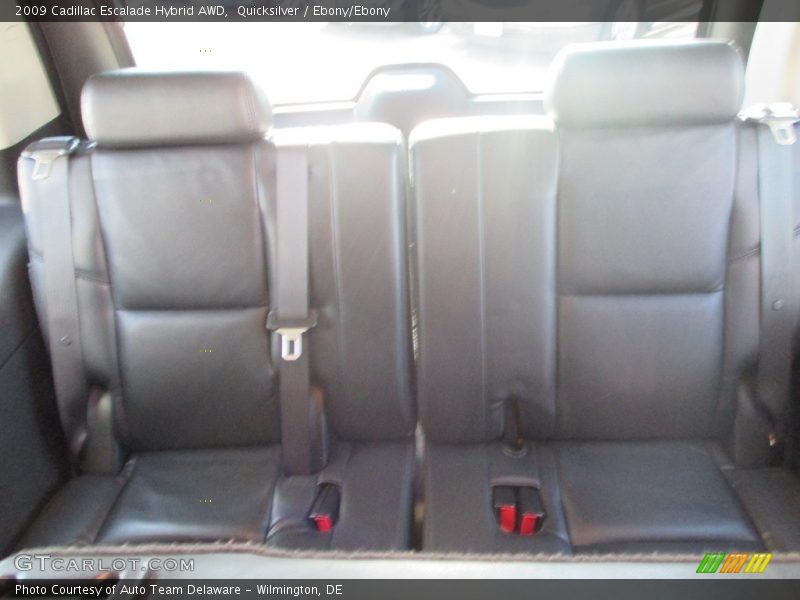 Quicksilver / Ebony/Ebony 2009 Cadillac Escalade Hybrid AWD